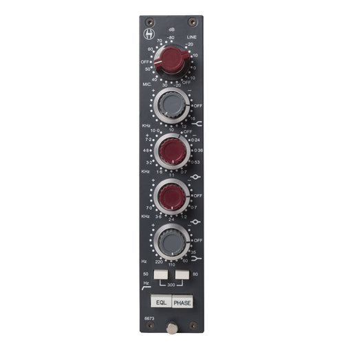 Heritage Audio Custom 6673 Microphone Preamp/EQ - For 1081 Racks