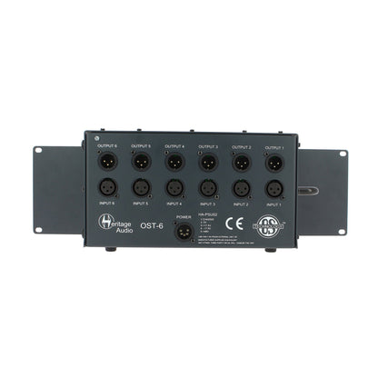 Heritage Audio OST-6 V2.0 - 6 Slot 500 Series Rack