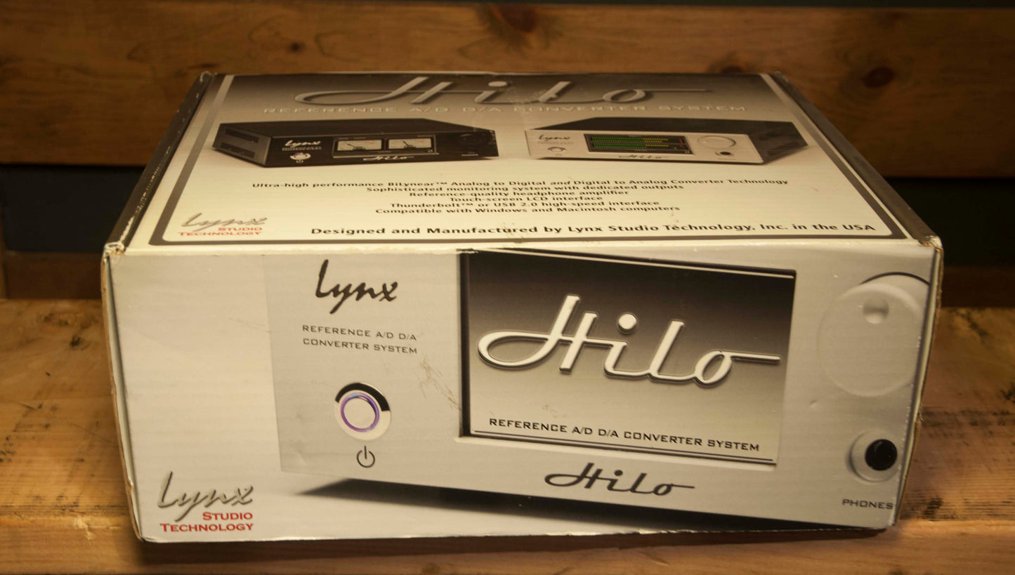 Lynx HiLo A/D D/A Converter System, Silver
