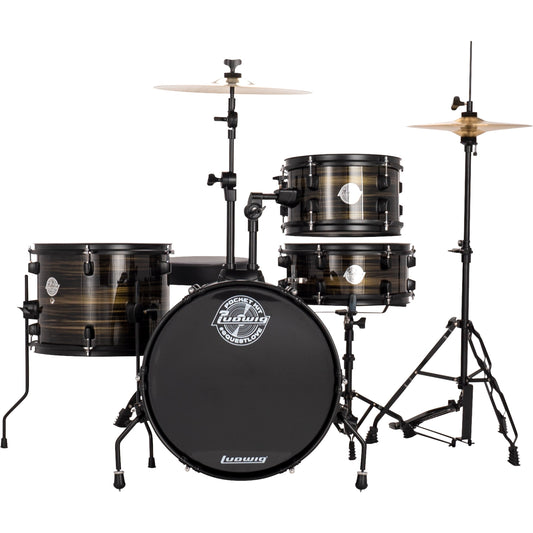 Ludwig Pocket Kit AIMM Exclusive 4-Piece Kit - Bronze Swirl