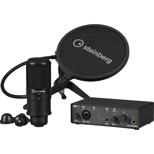 Steinberg IXO12BPSPack Black - IXO12 B Podcast Pack