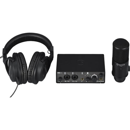 Steinberg IXO22BRPack Black - IXO22 B Recording Pack with Mic & Headphones