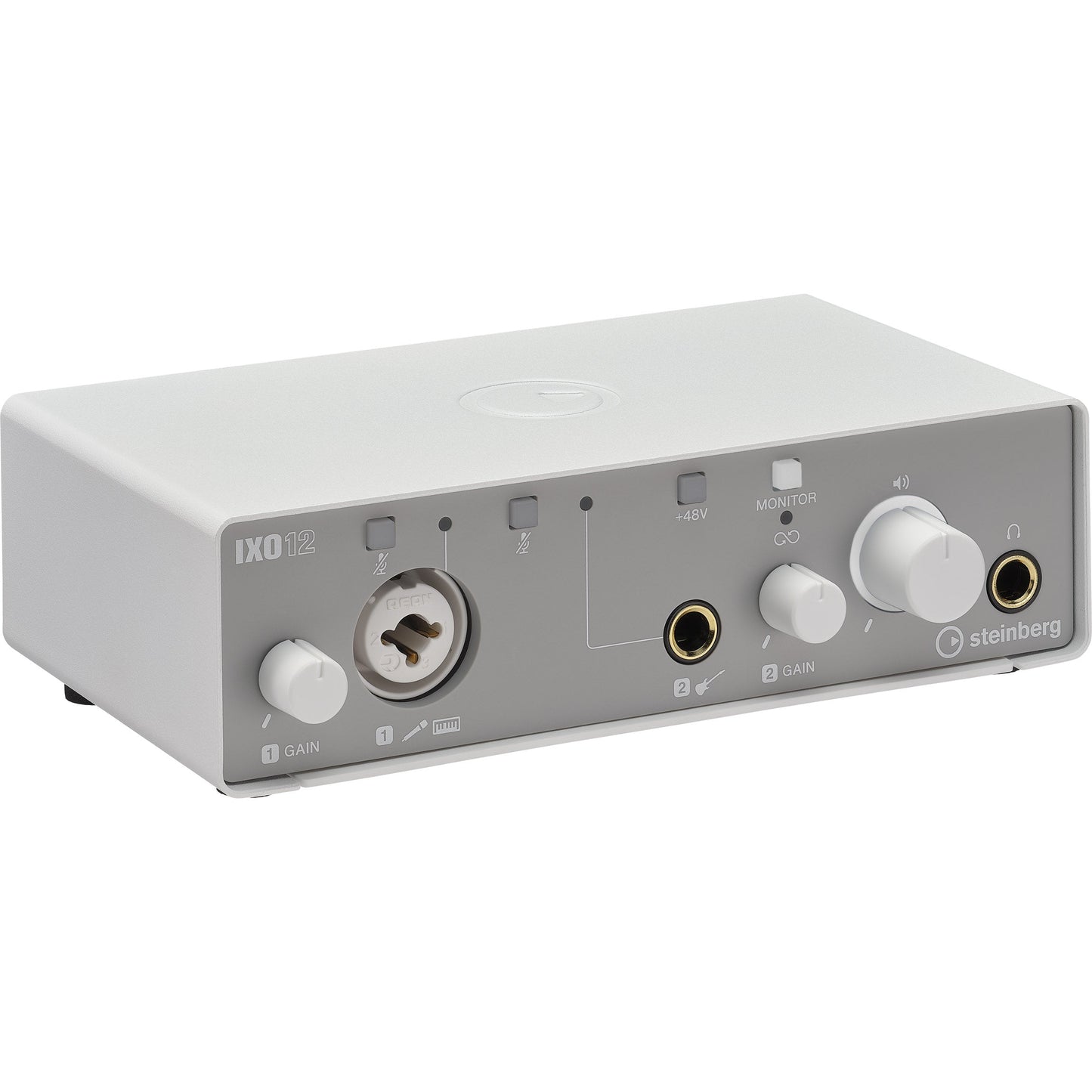 Steinberg IXO12 2 x 2 USB 2.0 Audio Interface with One Mic Preamp - White