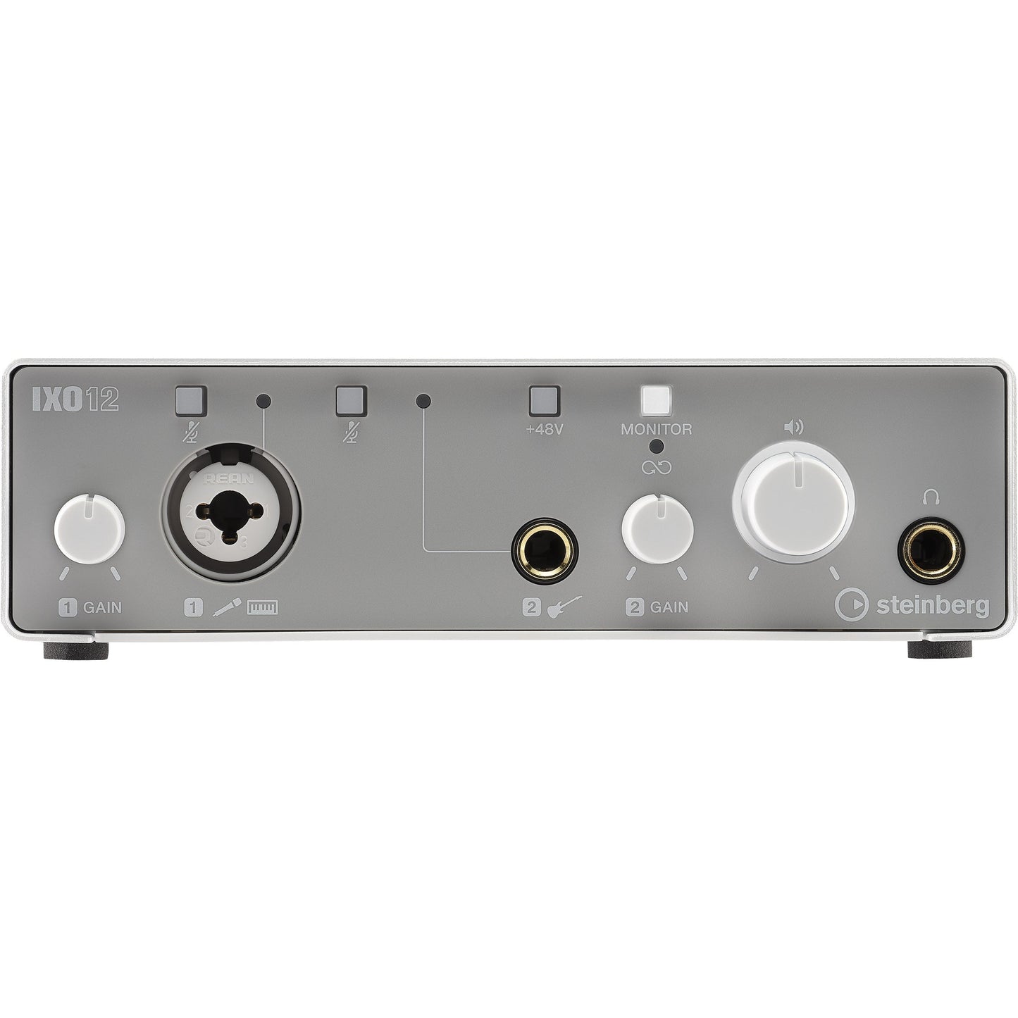 Steinberg IXO12 2 x 2 USB 2.0 Audio Interface with One Mic Preamp - White