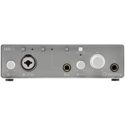 Steinberg IXO12 2 x 2 USB 2.0 Audio Interface with One Mic Preamp - White
