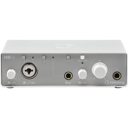 Steinberg IXO12 2 x 2 USB 2.0 Audio Interface with One Mic Preamp - White