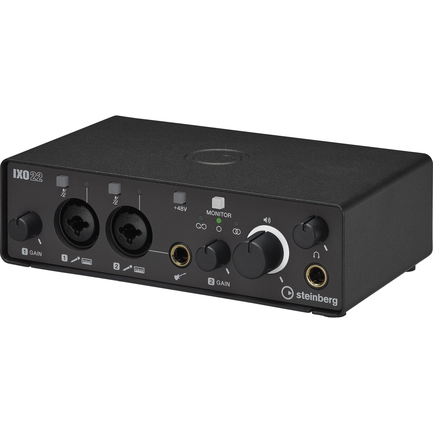 Steinberg IXO22 2 x 2 USB 2.0 Audio Interface with Two Mic Preamps - Black