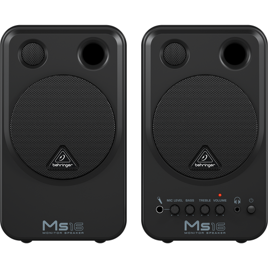 Behringer MS16 2-Way Active Nearfield Monitors (Pair)