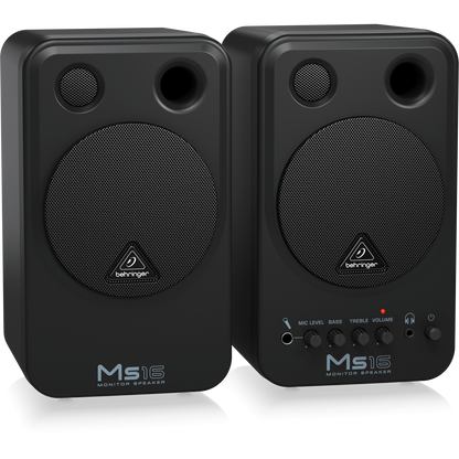 Behringer MS16 2-Way Active Nearfield Monitors (Pair)
