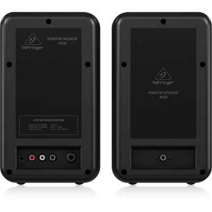 Behringer MS16 2-Way Active Nearfield Monitors (Pair)