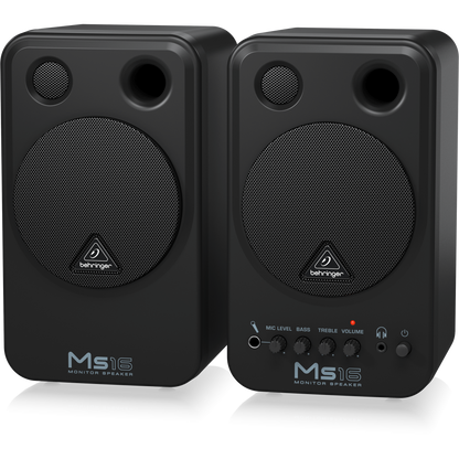 Behringer MS16 2-Way Active Nearfield Monitors (Pair)