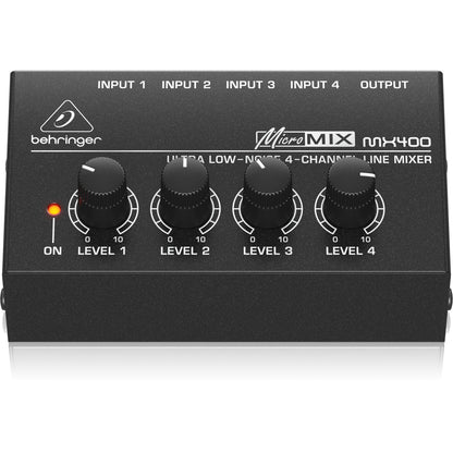 Behringer MX400 Micromix Ultra Low-Noise 4-Channel Line Mixer