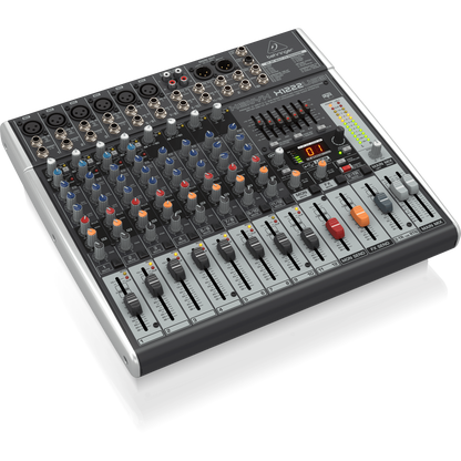 Behringer Xenyx X1222USB 12-Channel 16-Input 2/2-Bus Mixer & USB Interface