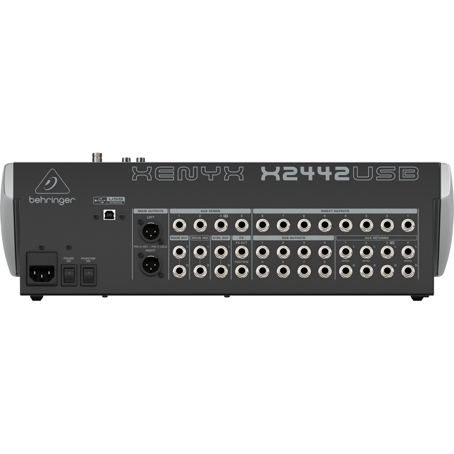 Behringer Xenyx X2442USB Premium 24-Input 4/2-Bus Mixer & USB/Audio Interface
