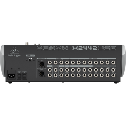 Behringer Xenyx X2442USB Premium 24-Input 4/2-Bus Mixer & USB/Audio Interface
