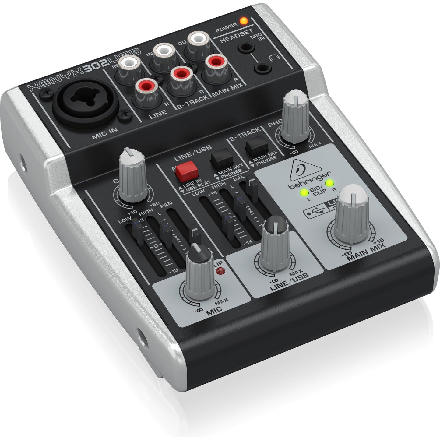Behringer Xenyx 302USB 5-Input Mixer