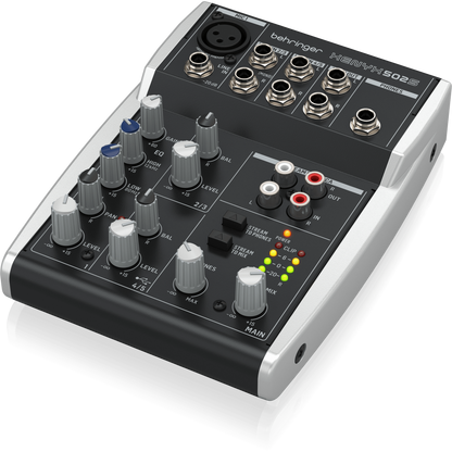 Behringer Xenyx 502S 5-Channel Analog Streaming Mixer