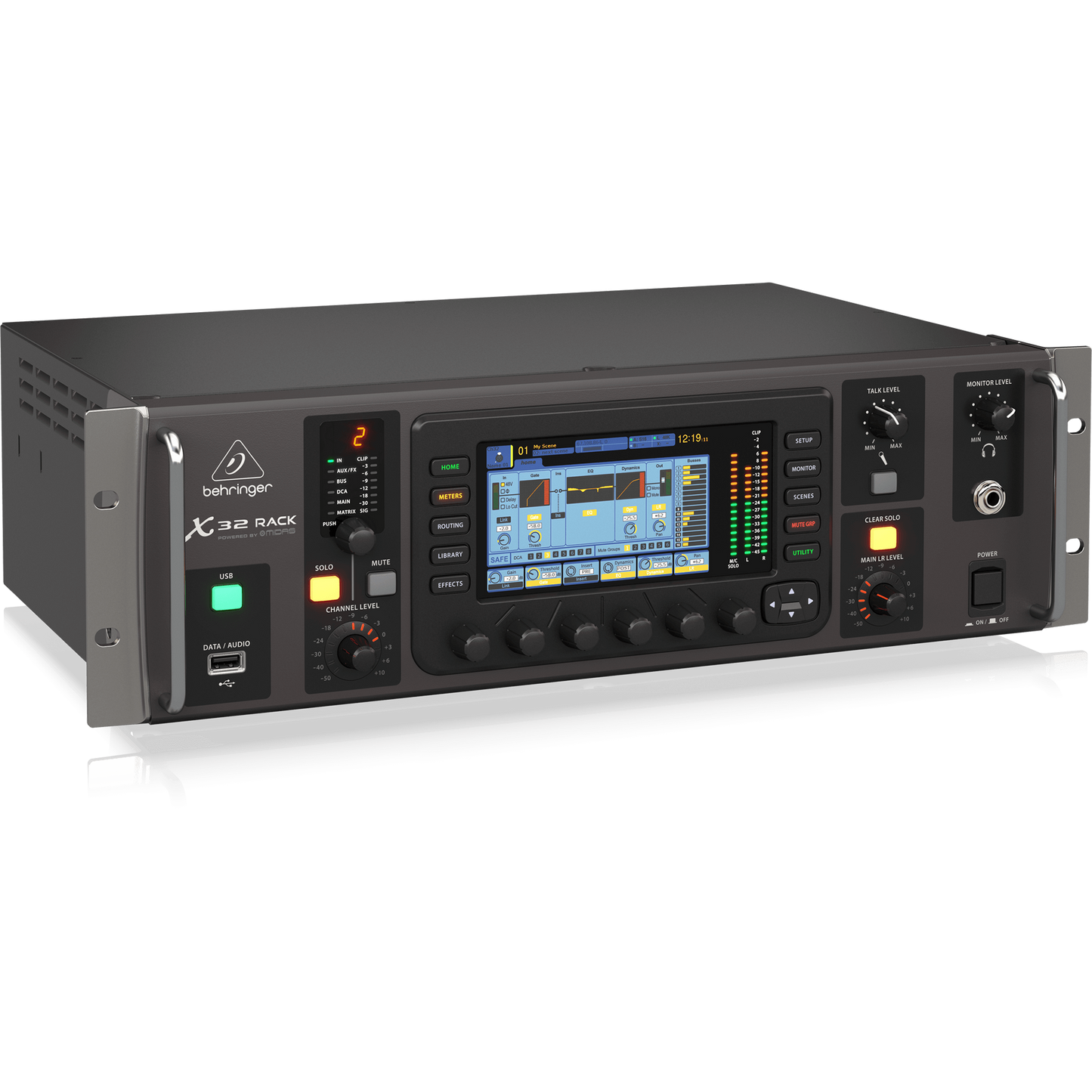 Behringer X32 Rack 40-Input-Channel 25-Bus Digital Rack Mixer