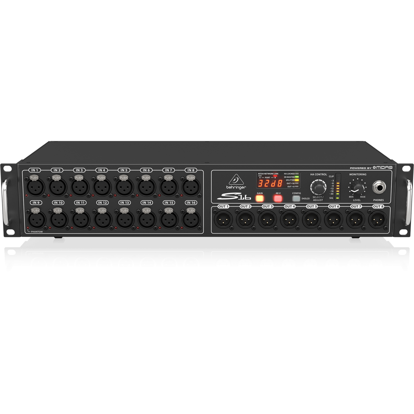 Behringer S16 Digital Snake Personal Monitor System