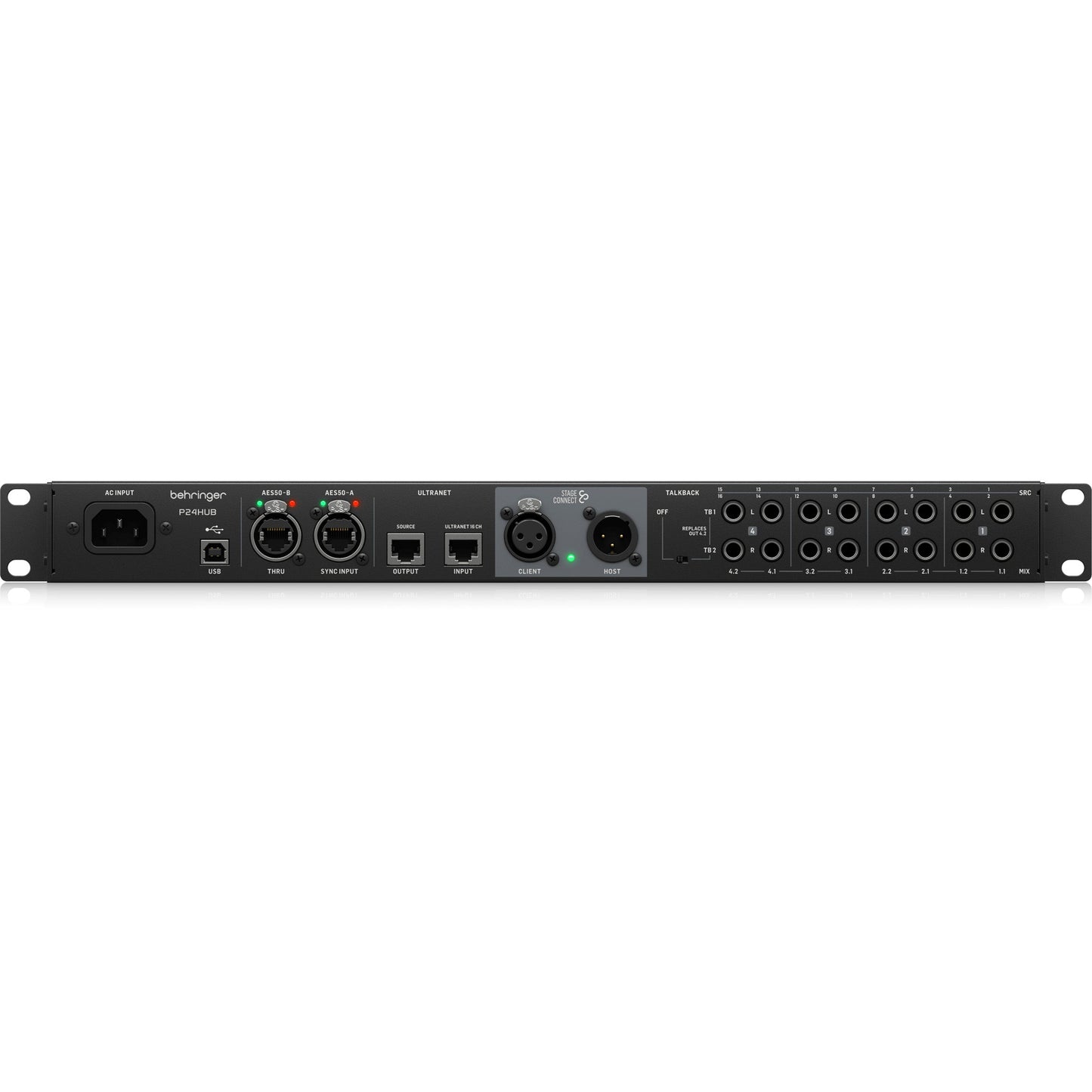 Behringer P24HUB StageConnect Hub with Bus Powering for Personal Monitor Mixers