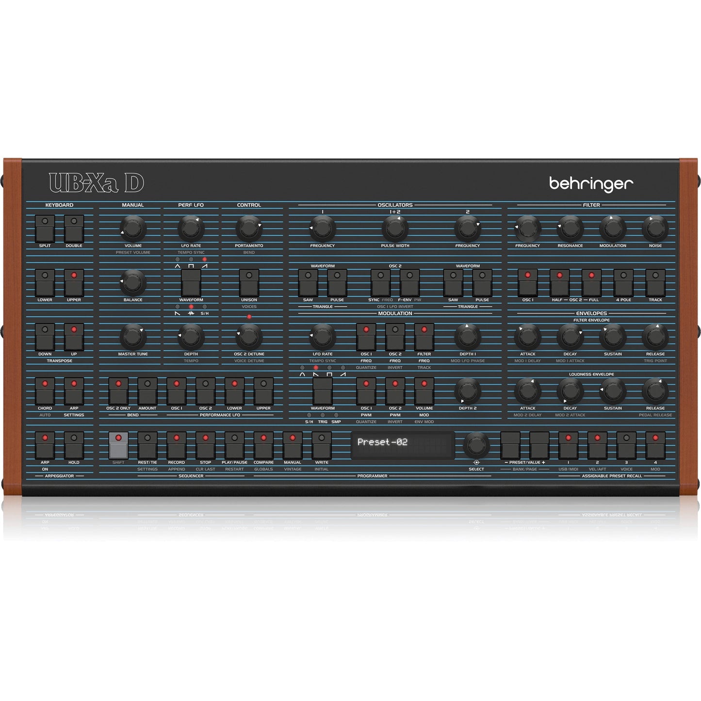 Behringer UB-XA D Desktop Authentic Analog 16-Voice Desktop Synthesizer