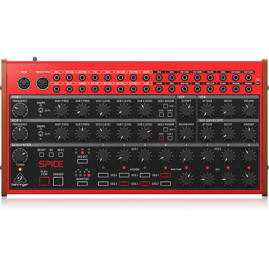 Behringer Spice Analog Semi-Modular Polyrhythmic Synthesizer