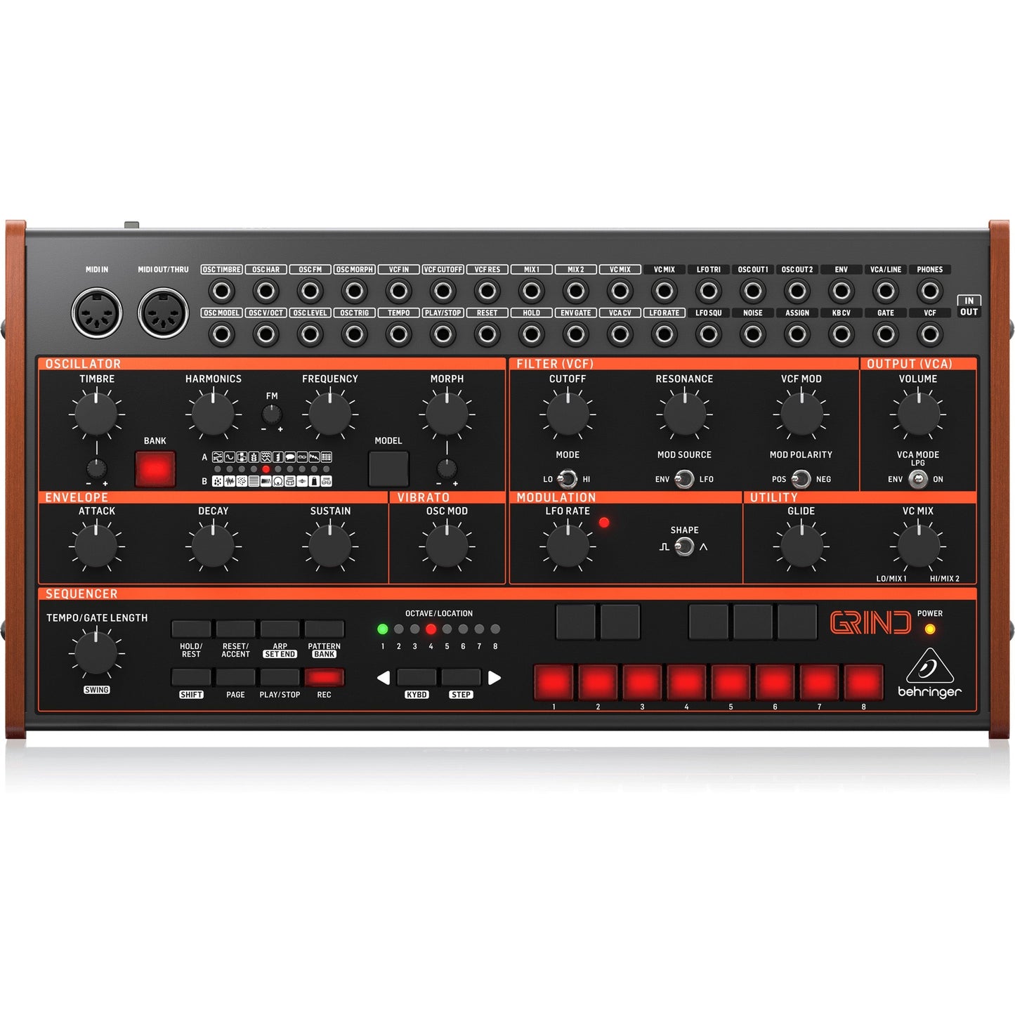 Behringer Grind Hybrid Semi-Modular Synthesizer