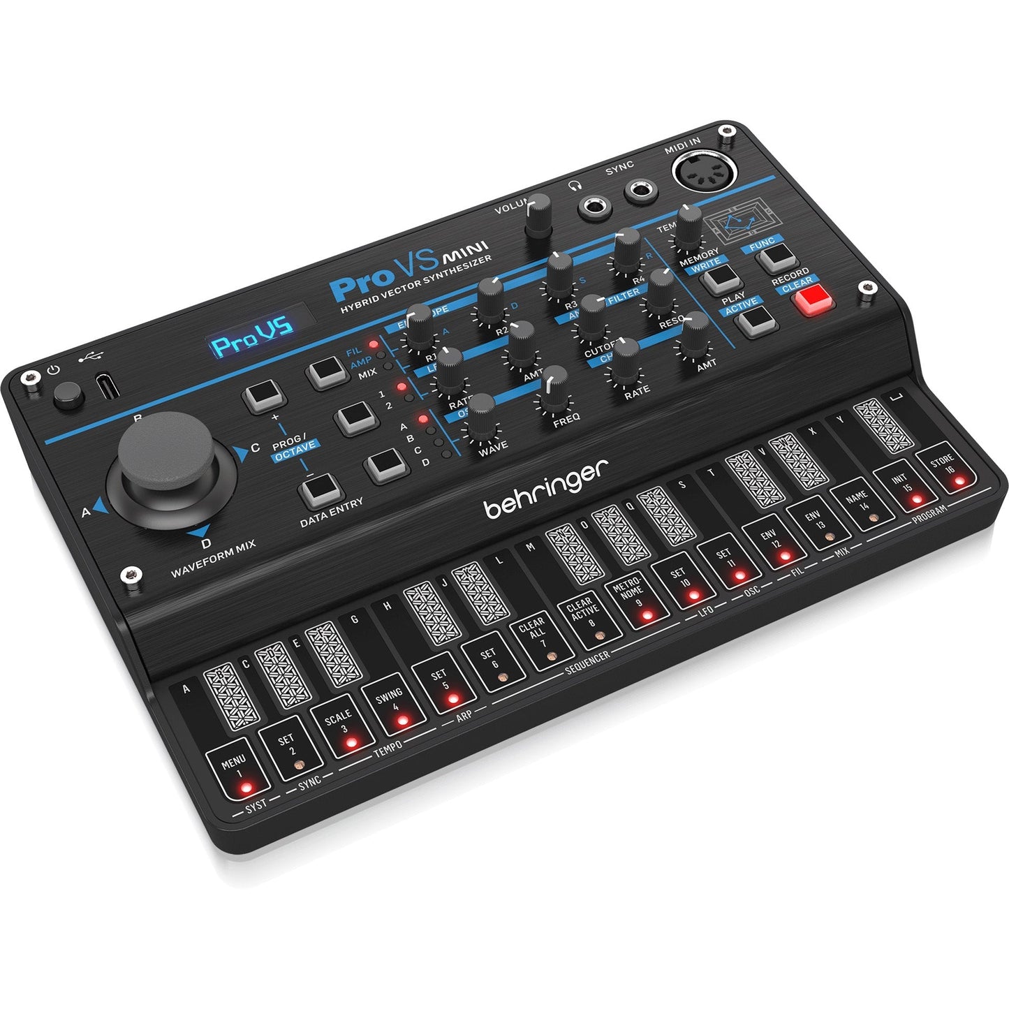 Behringer PRO VS MINI Portable 4-Voice Hybrid Synthesizer