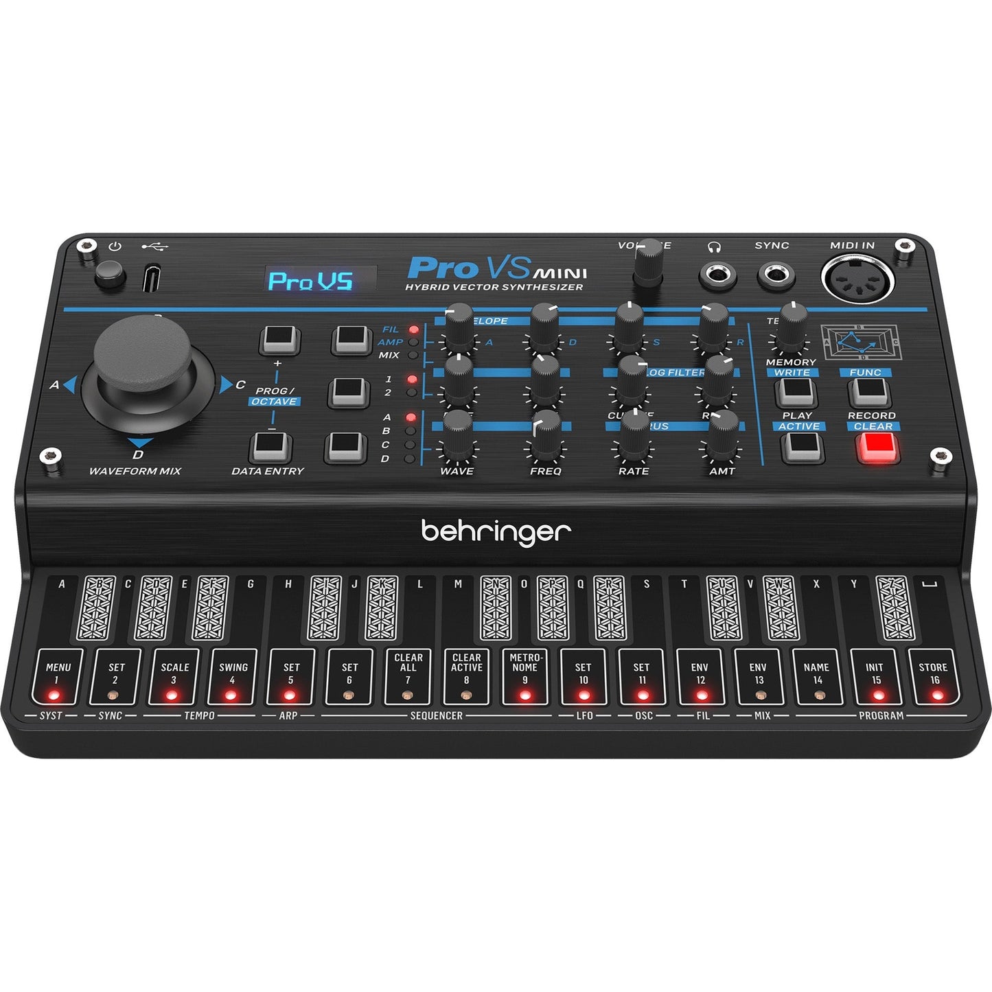 Behringer PRO VS MINI Portable 4-Voice Hybrid Synthesizer