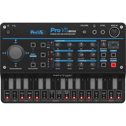 Behringer PRO VS MINI Portable 4-Voice Hybrid Synthesizer