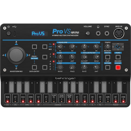 Behringer PRO VS MINI Portable 4-Voice Hybrid Synthesizer