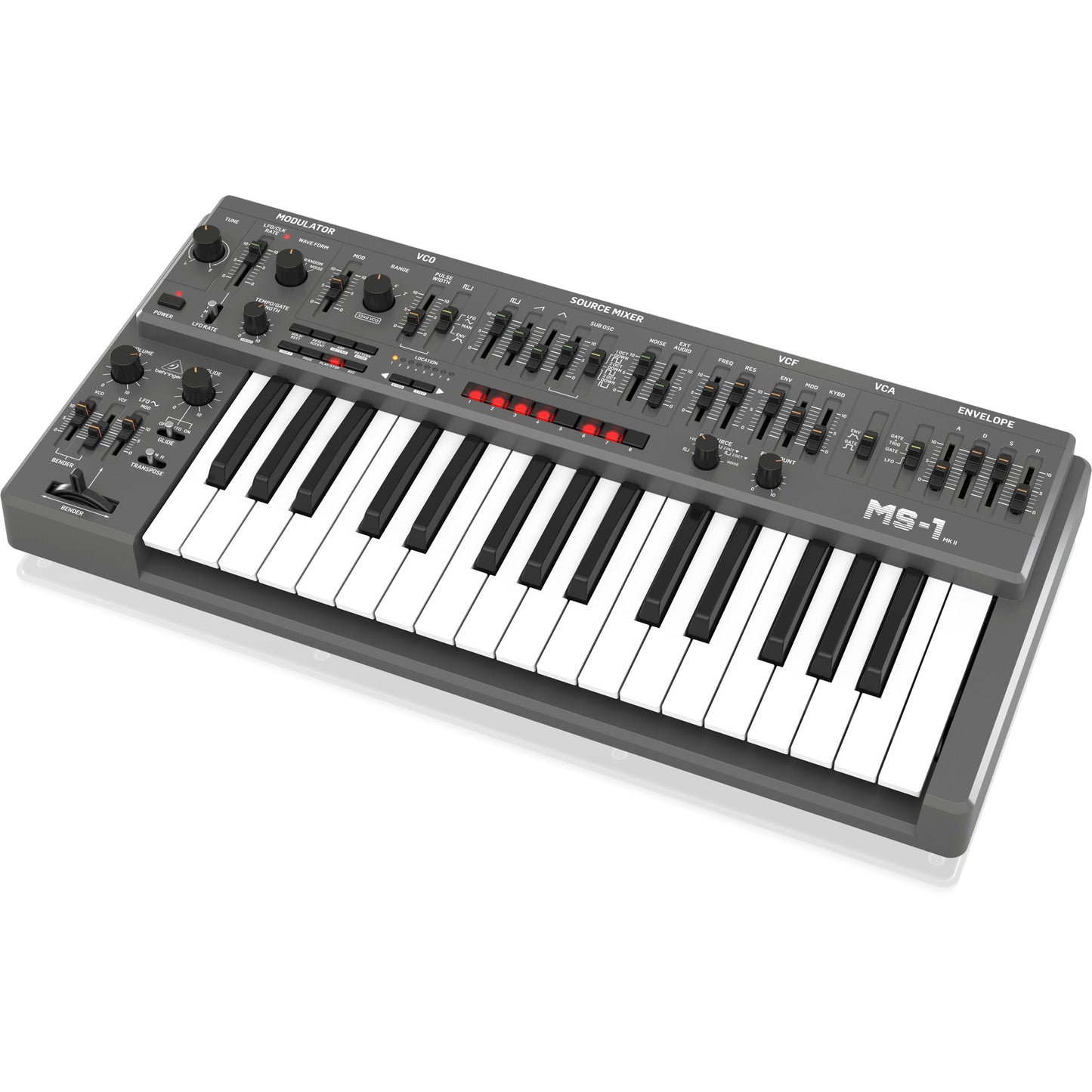 Behringer MS-1 MK II-GY Analog Synthesizer - Grey