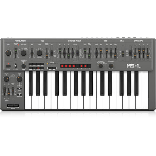Behringer MS-1 MK II-GY Analog Synthesizer - Grey