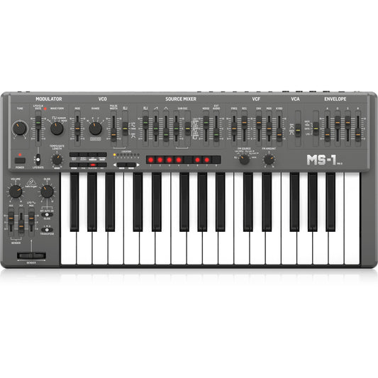 Behringer MS-1 MK II-GY Analog Synthesizer - Grey