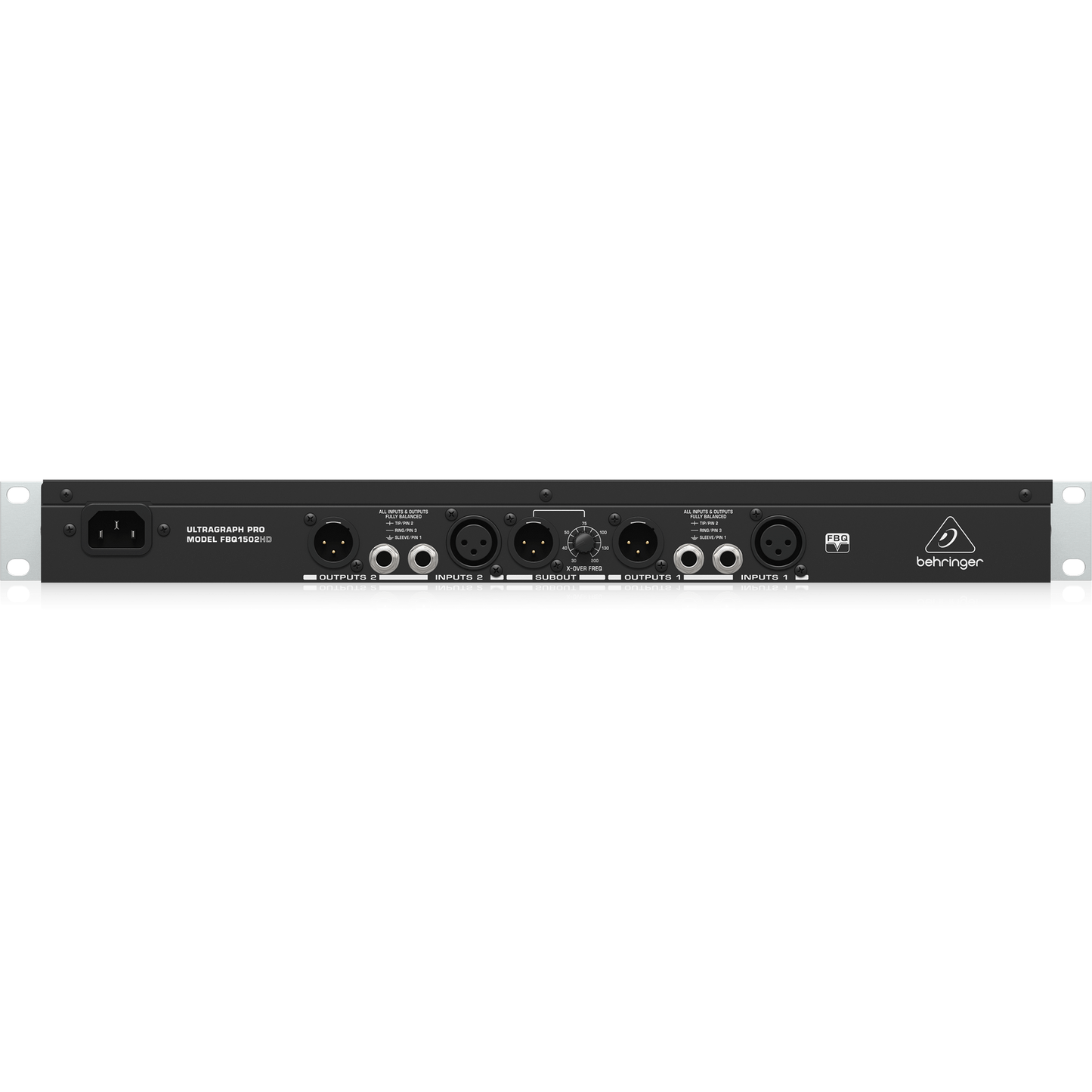 Behringer Ultragraph Pro FBQ1502HD 15-Band Stereo Graphic EQ