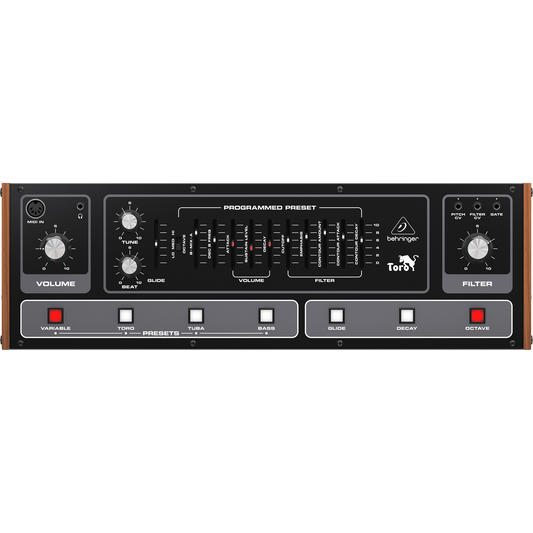 Behringer TORO Classic Analog Bass Synthesizer