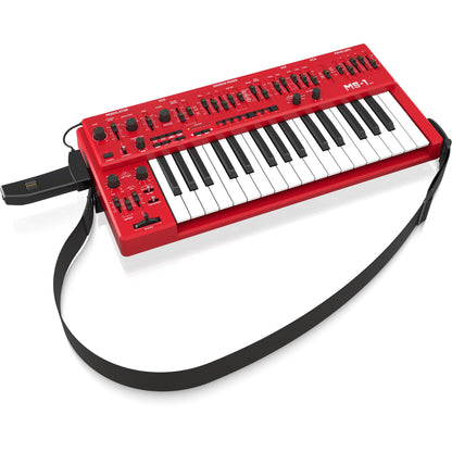 Behringer MS-1 MKII RD Analog Synthesizer, Red