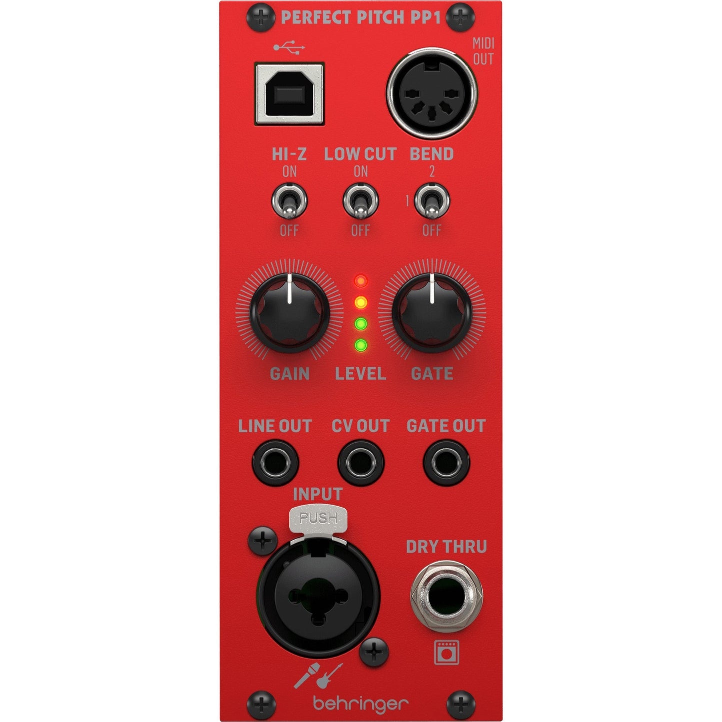 Behringer Perfect Pitch PP1 USB and CV Converter Module for Eurorack