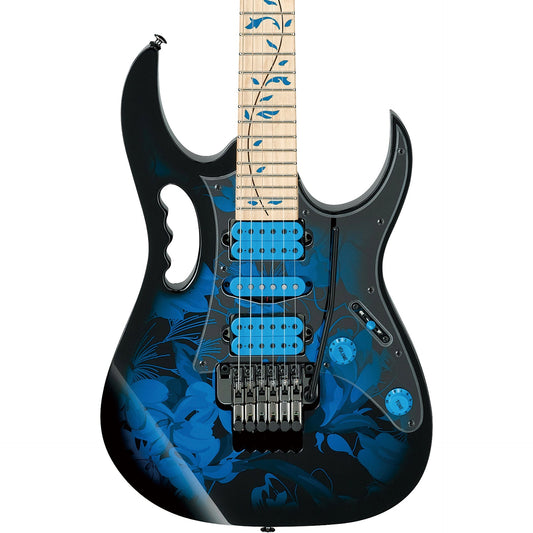 Ibanez JEM77PBFP Steve Vai Signature Jem Electric Guitar - Blue Floral