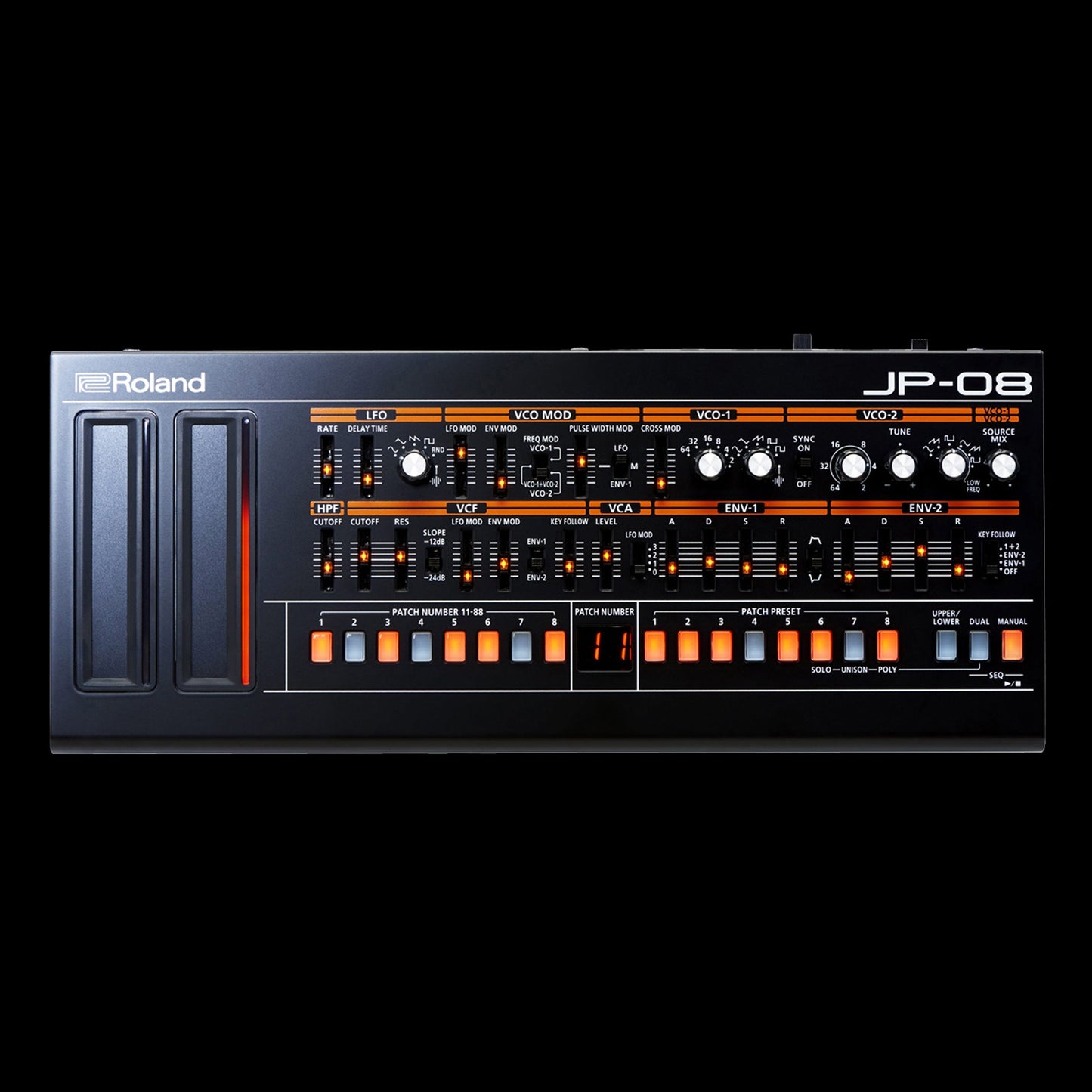 Roland Boutique Series JP-08 Synthesizer Module (JP08)