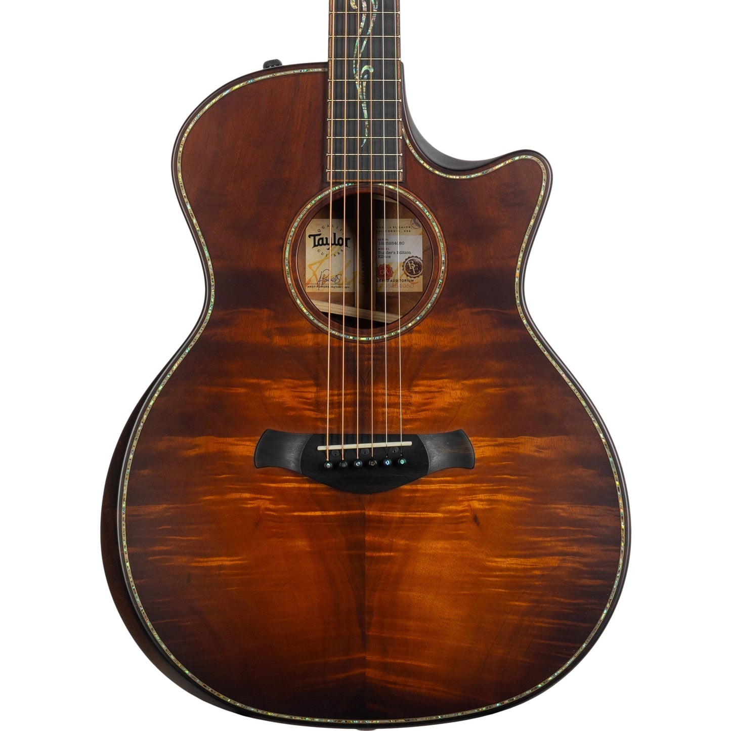 Taylor K24ce Builder's Edition Acoustic Electric Guitar - Hawaiian Koa