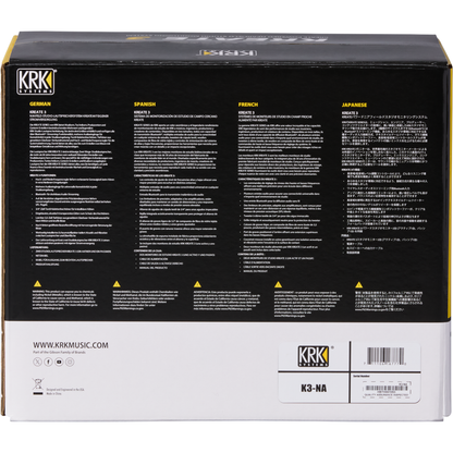 KRK Kreate 3 Studio Monitor - Pair