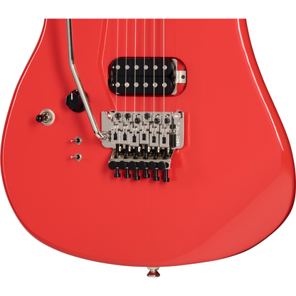 Kramer 84 HH Left Handed Electric Guitar - Radiant Red