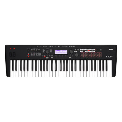 Korg Kross2 61-key Synthesizer Workstation - Super Matte Black