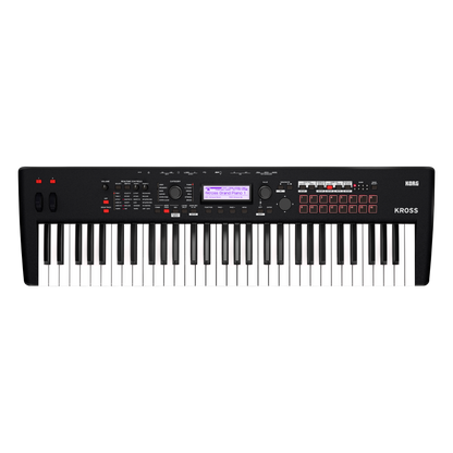 Korg Kross2 61-key Synthesizer Workstation - Super Matte Black