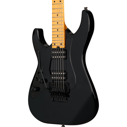 Kramer Volante HHFR Left Handed Electric Guitar - Intruder Black