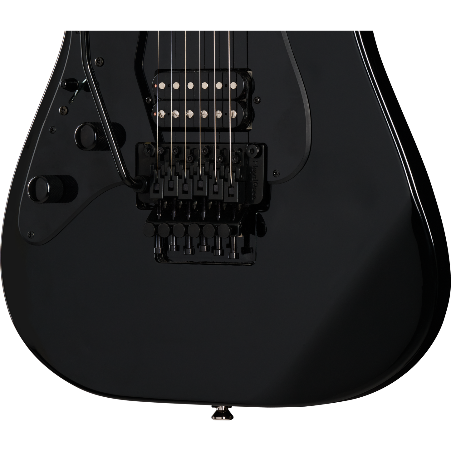Kramer Volante HHFR Left Handed Electric Guitar - Intruder Black