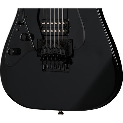Kramer Volante HHFR Left Handed Electric Guitar - Intruder Black