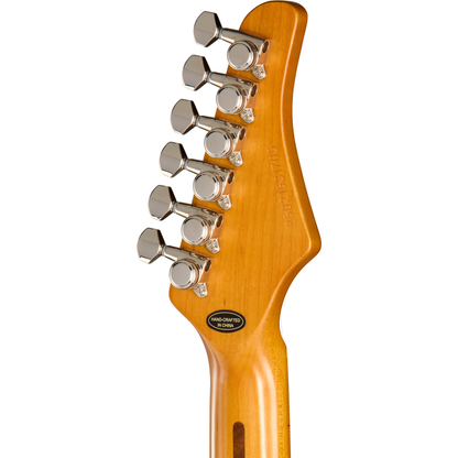 Kramer Pacer Deluxe GT Left Handed Electric Guitar - Intruder Black