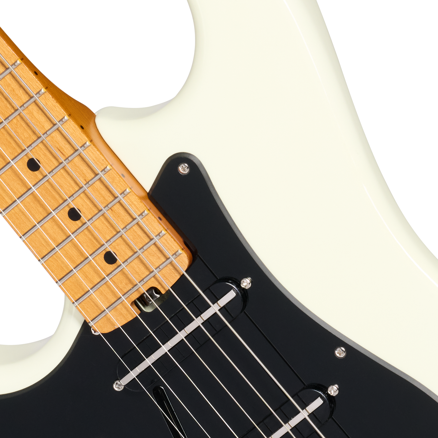 Kramer Pacer Deluxe Left Handed Electric Guitar - Classic White